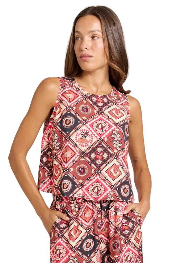Buffalo Belle - Womens Coco Shell Tank