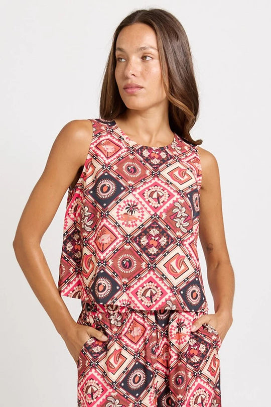Buffalo Belle - Womens Coco Shell Tank
