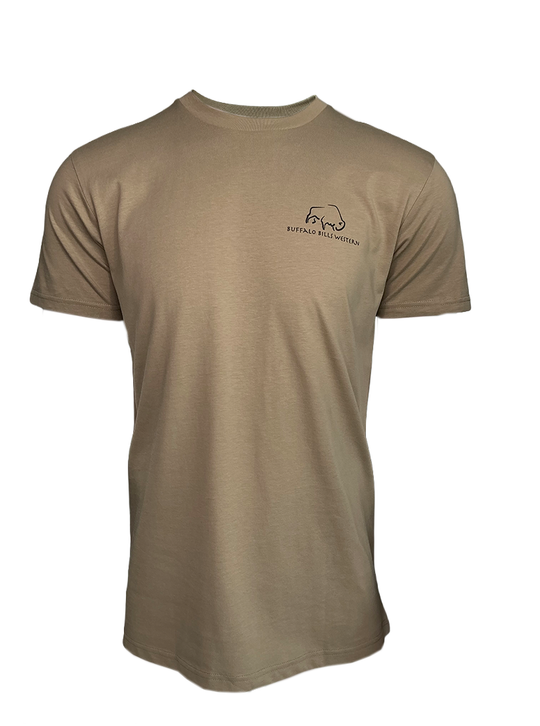BBWS - Mens Sand Top End River Run Tee