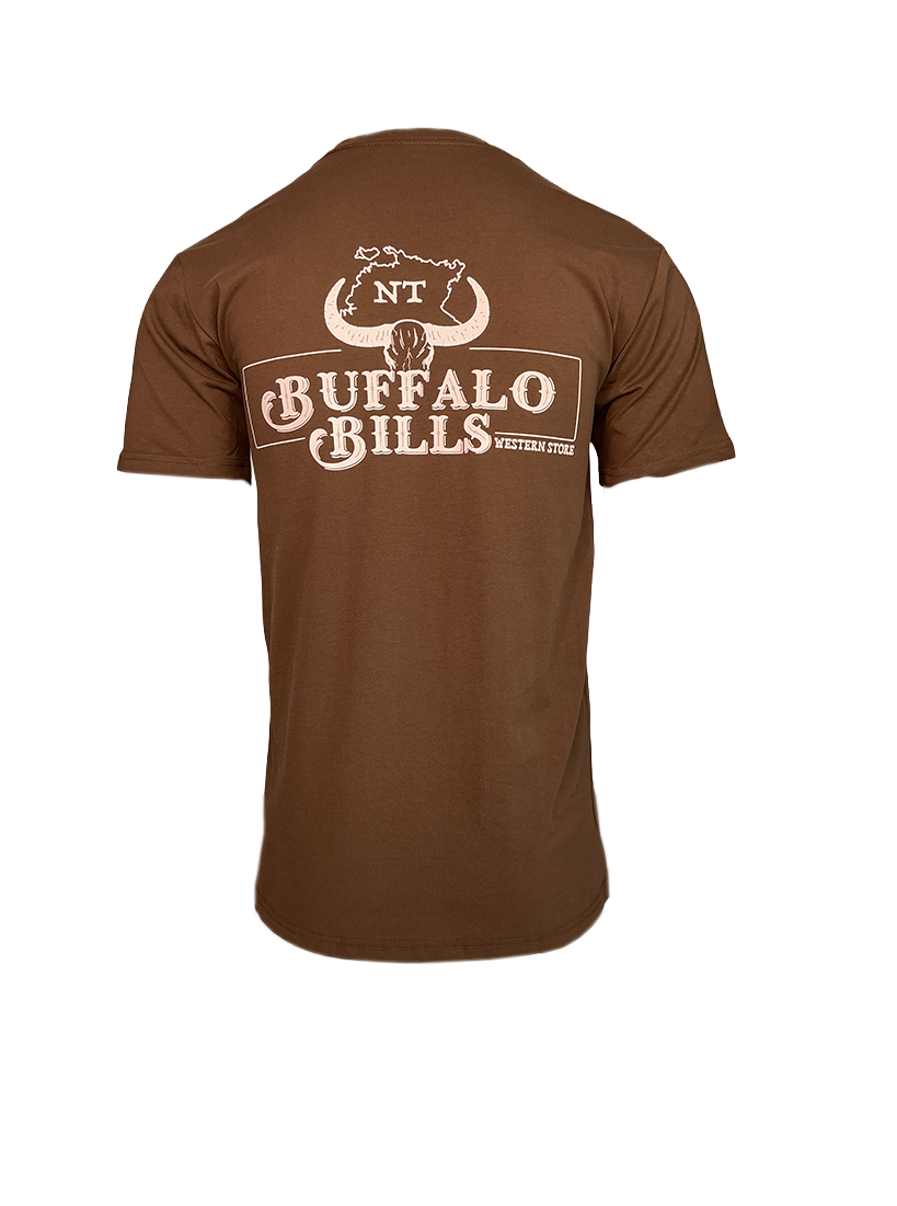 BBWS - Mens NT Logo Tee Walnut