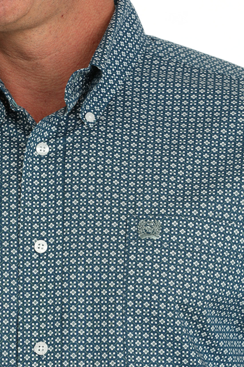 Cinch - Mens Dark Teal Geo Arena
