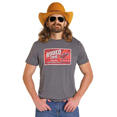Rock & Roll - Mens Rodeo Time Tee