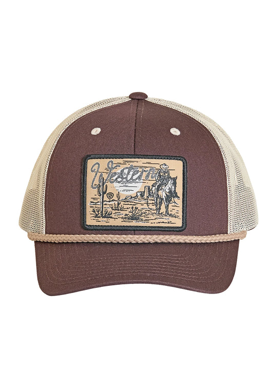 Rock & Roll - Brown Western Cap