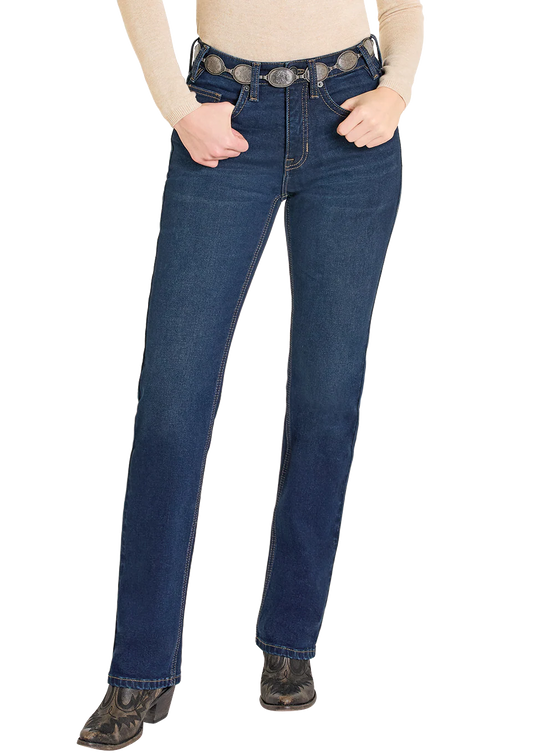 Rock & Roll - Womens Anna High Rise Bootcut Jeans