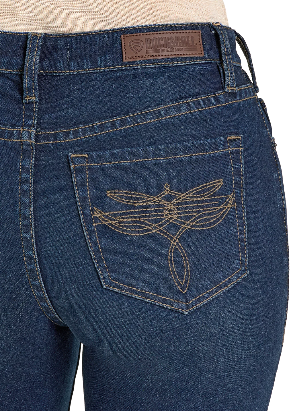 Rock & Roll - Womens Anna High Rise Bootcut Jeans