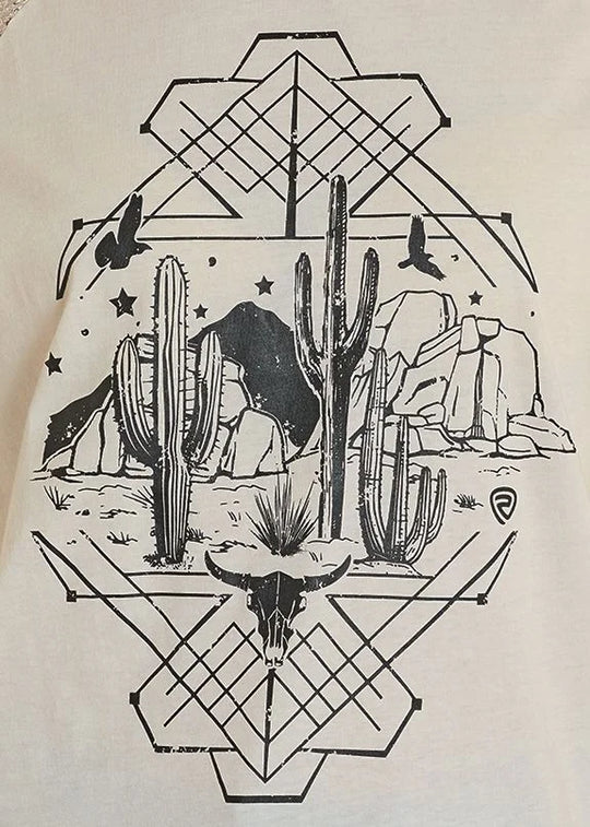 Rock & Roll - Women's Sequin Cactus T-Shirt