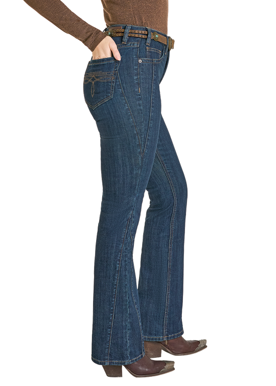 Rock & Roll - Womens Sissy High Rise Bootcut Jeans