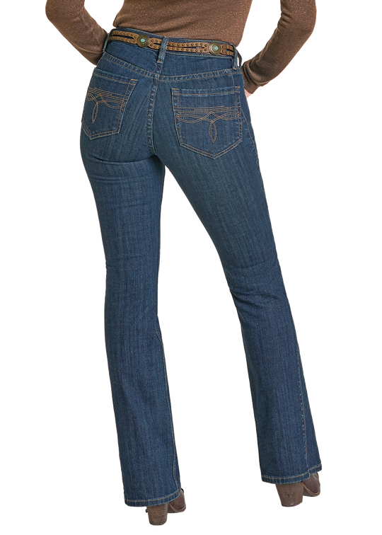 Rock & Roll - Womens Sissy High Rise Bootcut Jeans