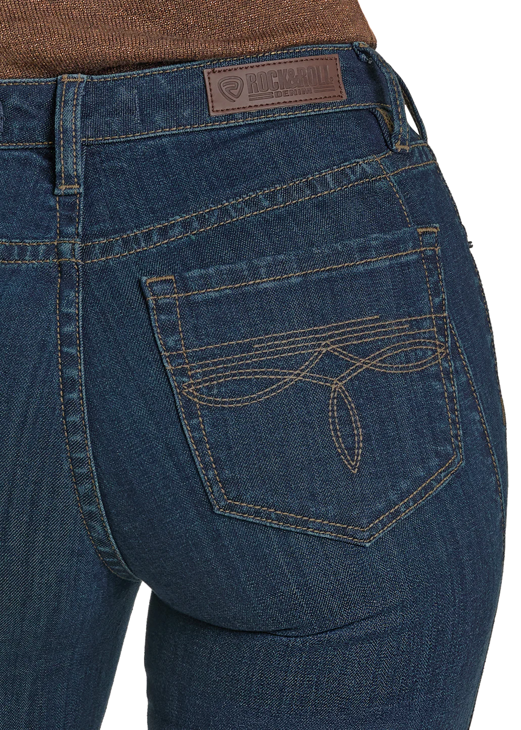 Rock & Roll - Womens Sissy High Rise Bootcut Jeans