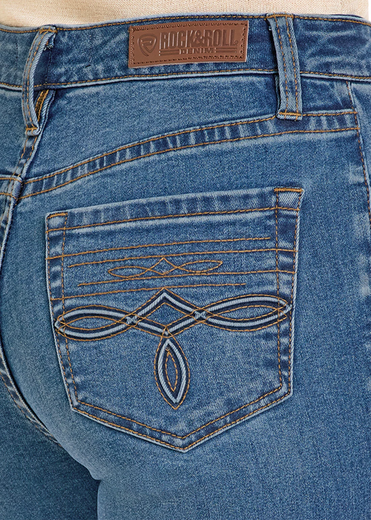 Rock & Roll - Womens Daisy High Rise Trouser Jeans