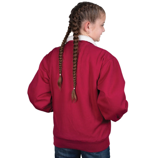 Just Country - Kid's Diamantina Sherpa Jacket Very Berry