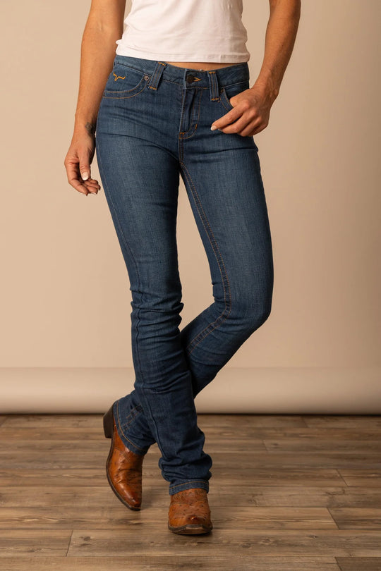 Kimes Ranch - Betty 17 Mid Rise Boot Cut Jean