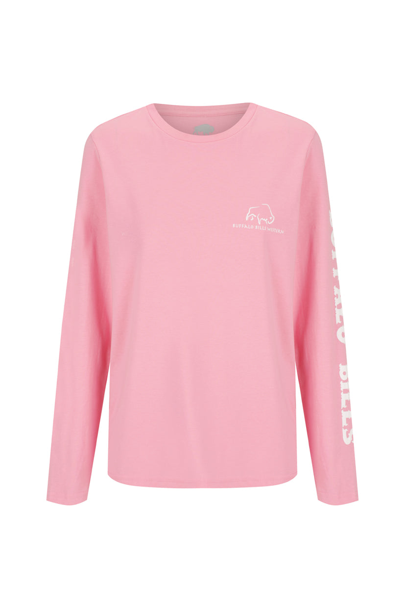 BBWS - Womens Sophie Pink Long Sleeve Tee