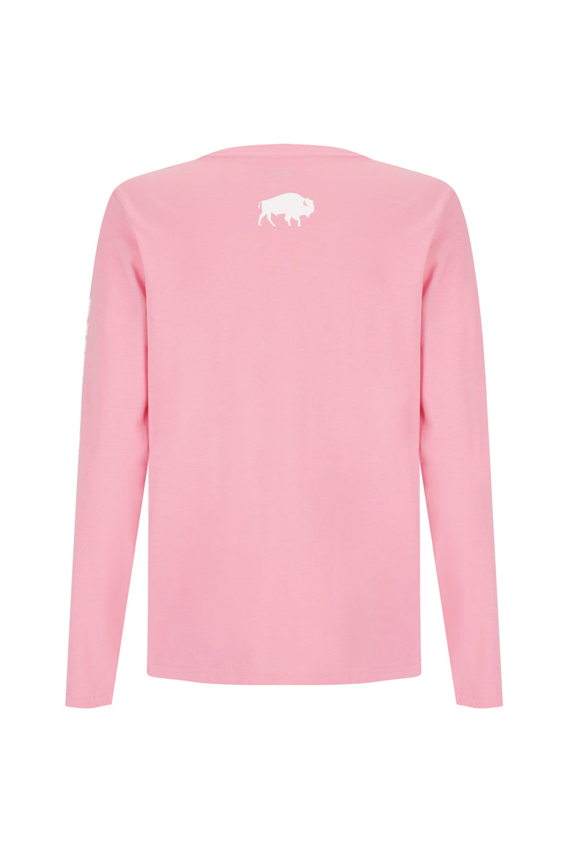 BBWS - Womens Sophie Pink Long Sleeve Tee