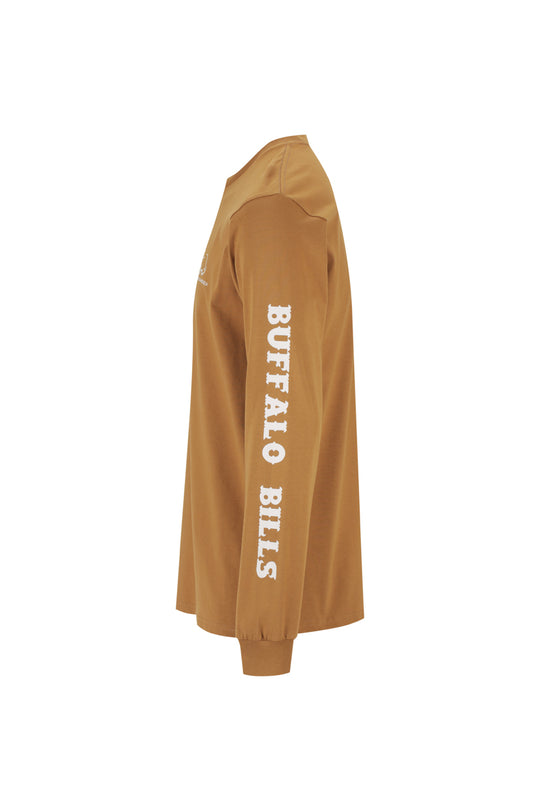 BBWS - Mens Khaki Long Sleeve Tee