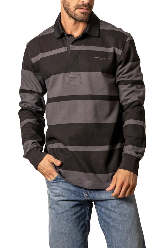 Kimes Ranch - Men's Bulldog Rugby Black