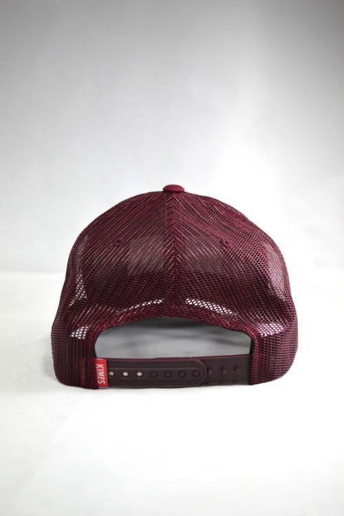 Kimes Ranch - All Mesh Trucker Cap Burgundy