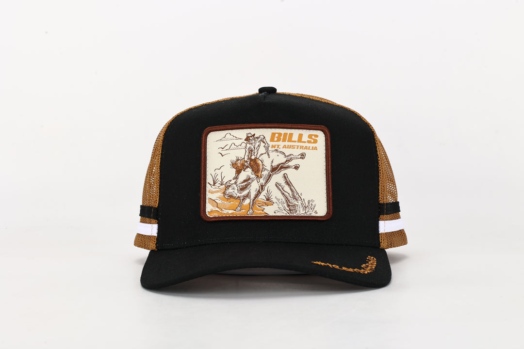 BBWS - Black Buff Tamer Trucker Cap