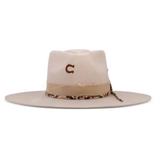 Charlie 1 Horse - Spear Point Hat Silverbelly