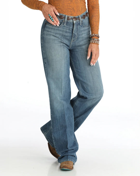 Cruel Girl - Womens Casey Medium Stonewash Jeans