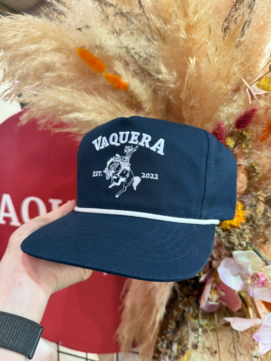 Vaquera Brand - Navy Soft Crown Vaquera Cap