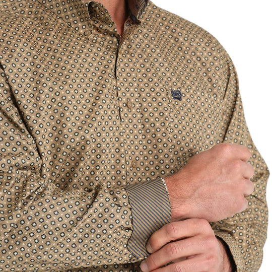 Cinch - Mens Taylor Tan Arena Shirt