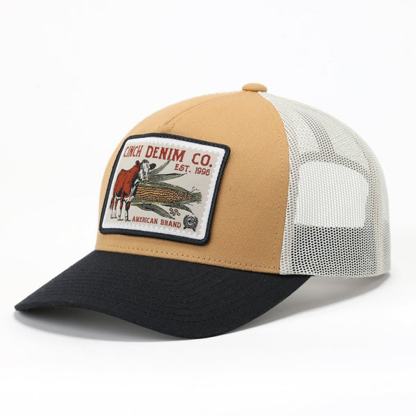 Cinch - Khaki Corn & Cattle Co Cap