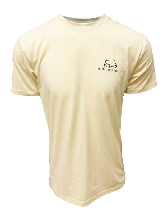 BBWS - Mens Neutral Cowboy Store Tee