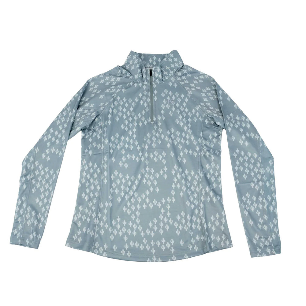 Rock & Roll - Women's Jade Cactus Performance Pullover