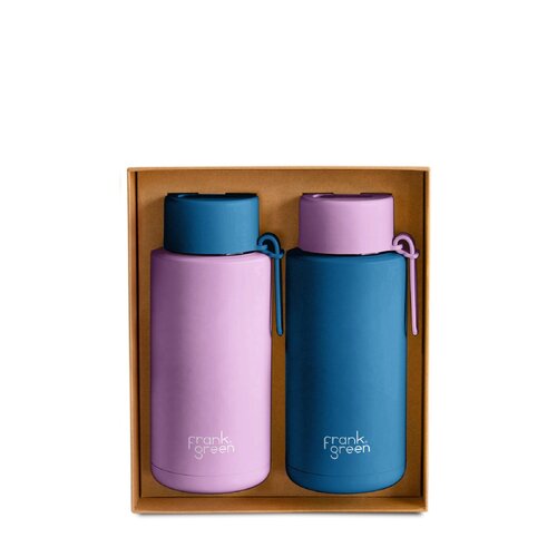 Frank Green - Iconic Duo Gift Set 34oz Lilac/Deep Ocean