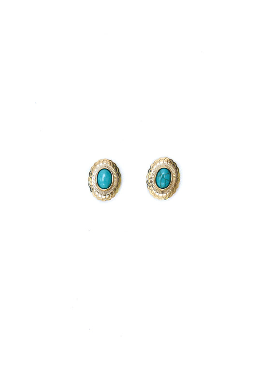 West & Co - Gold Charlie Earrings