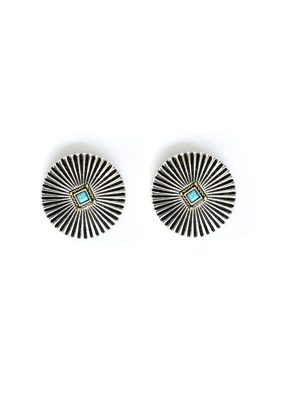 West & Co - Ivy Turquoise Earrings