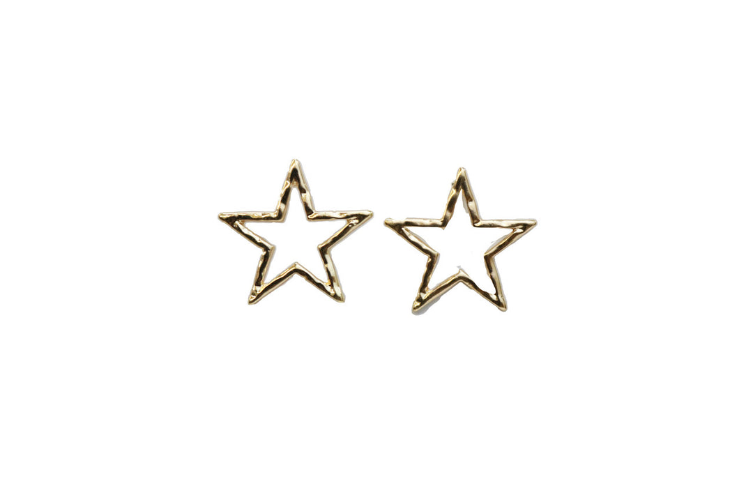 West & Co - Gold Star Post Earring