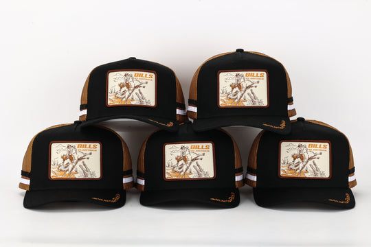 BBWS - Black Buff Tamer Trucker Cap