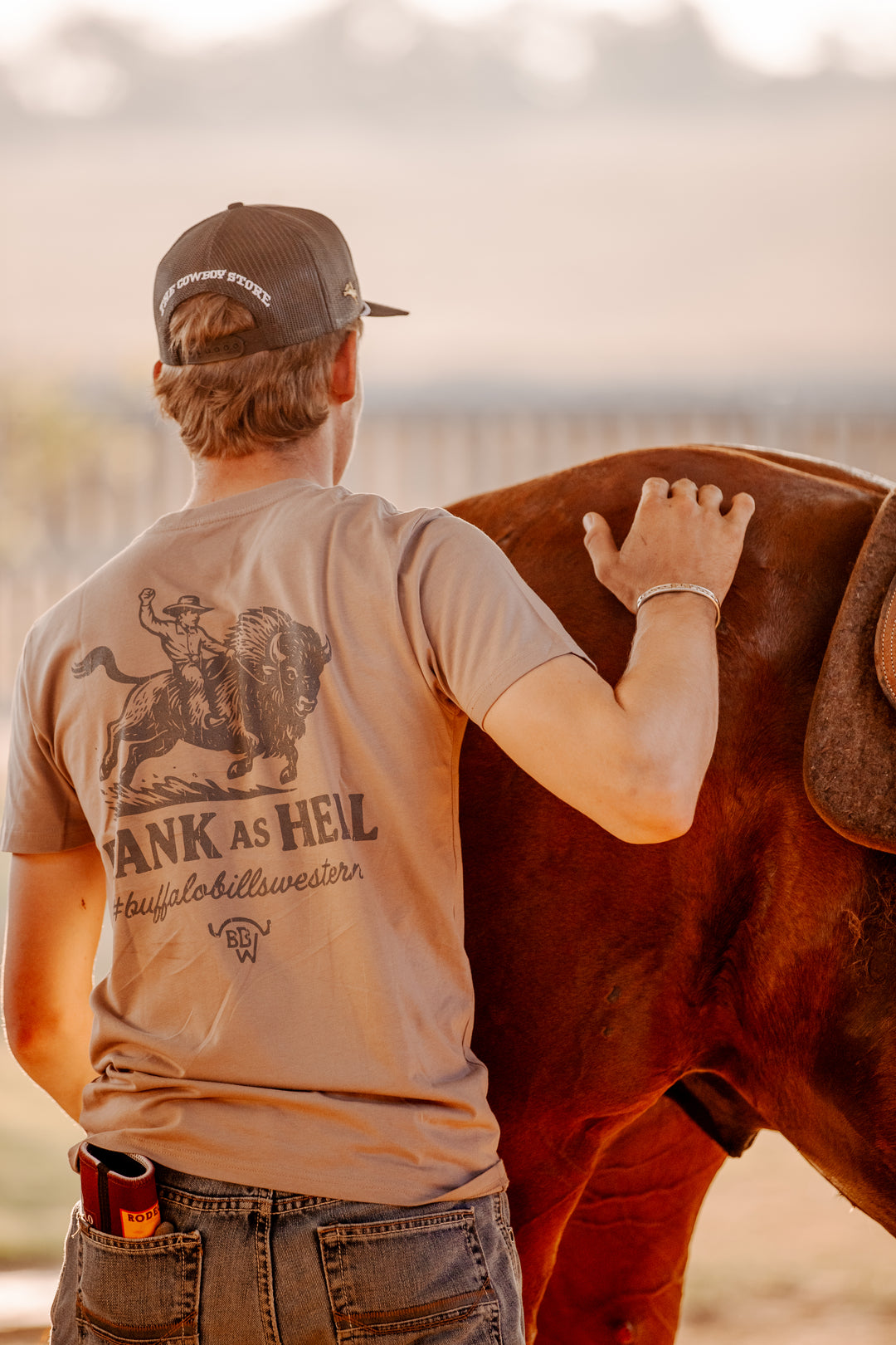 BBWS - Mens Mushroom Rank As Hell Tee