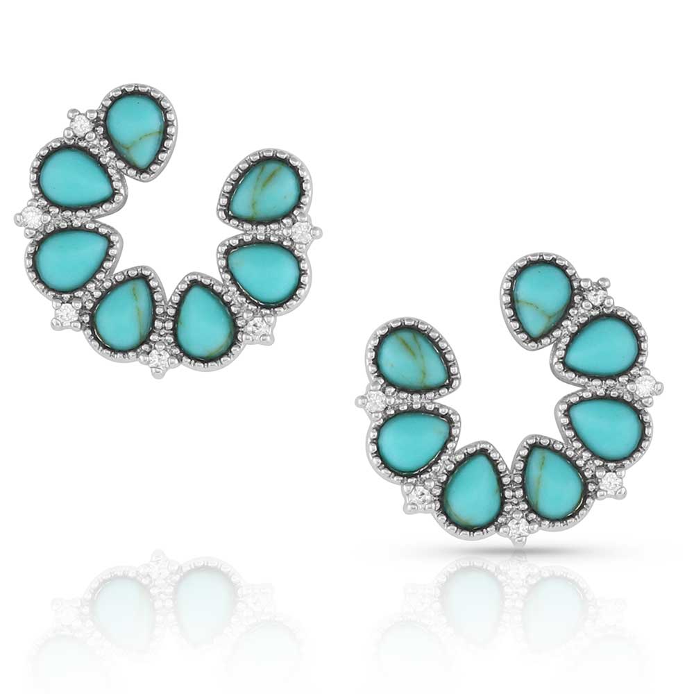 Montana Silversmith - Turquoise Stella Earrings ER5291