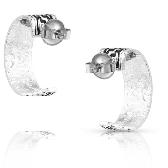 Montana Silversmith - Southwestern Escape Hoop Earrings