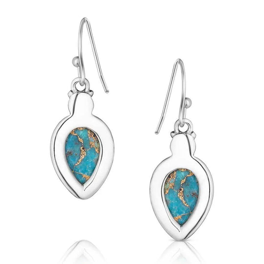 Montana Silversmith -Expression of the West Turquoise Earrings