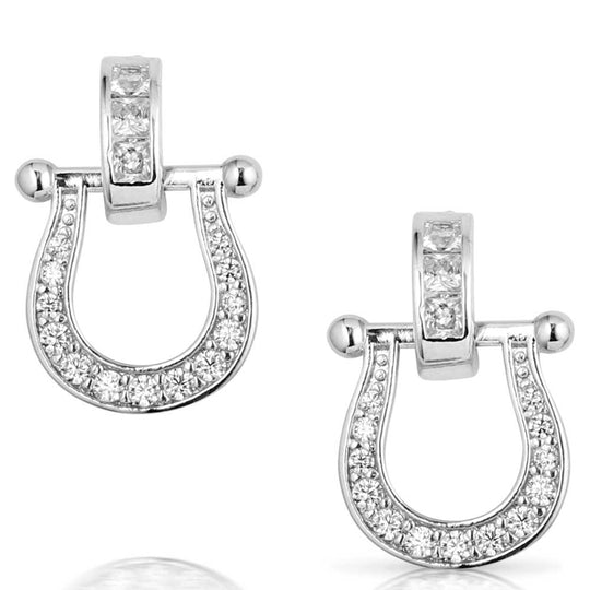 Montana Silversmith - Ride in Style Crystal Earrings