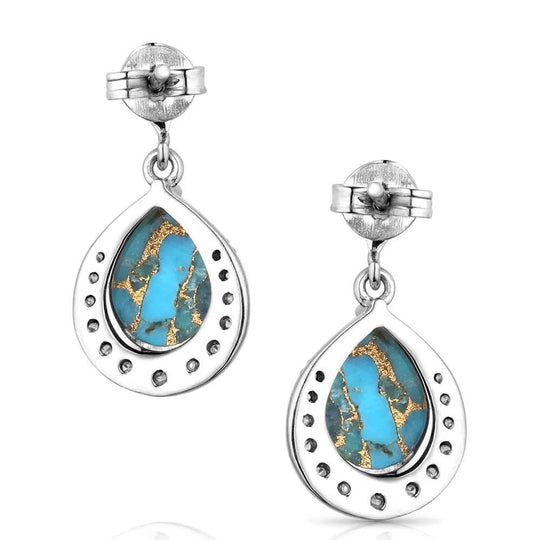 Montana Silversmith - Blue Rivers Turquoise Earrings