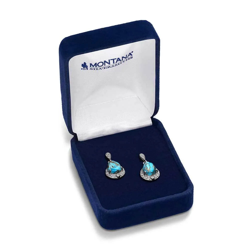 Montana Silversmith - Blue Rivers Turquoise Earrings
