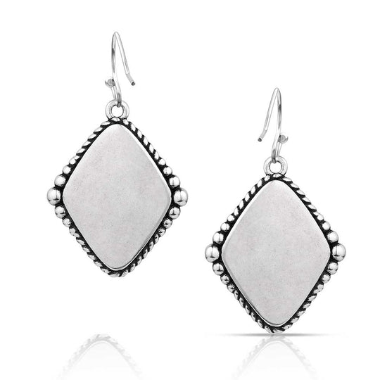 Montana Silversmith - Blank Slate Earrings