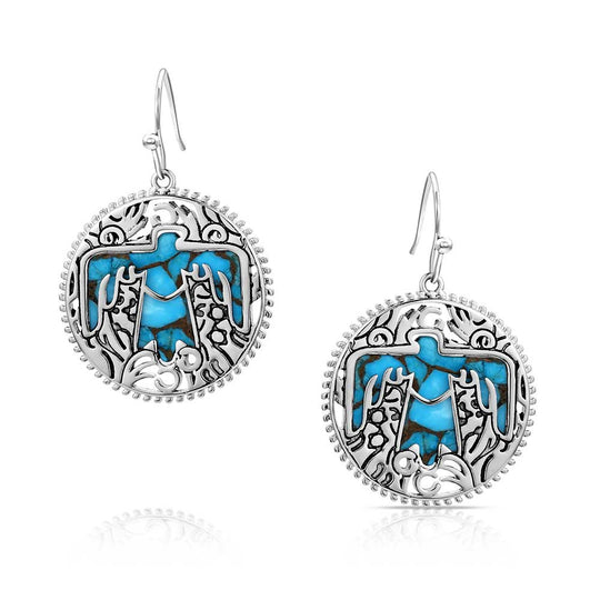 Montana Silversmith - Strength of the Thunderbird Earrings