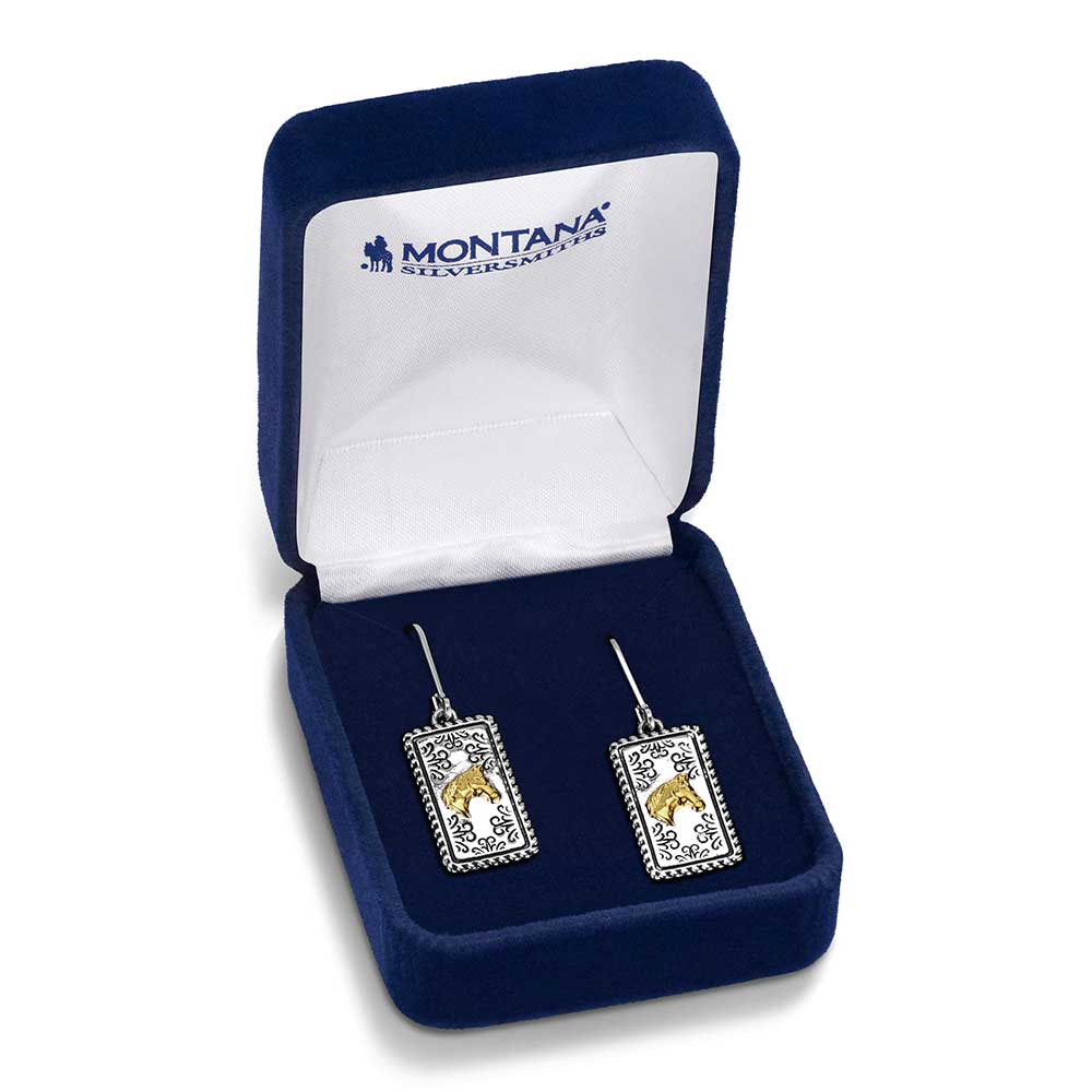 Montana Silversmith - Regal Rider Earrings