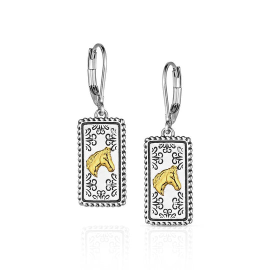 Montana Silversmith - Regal Rider Earrings