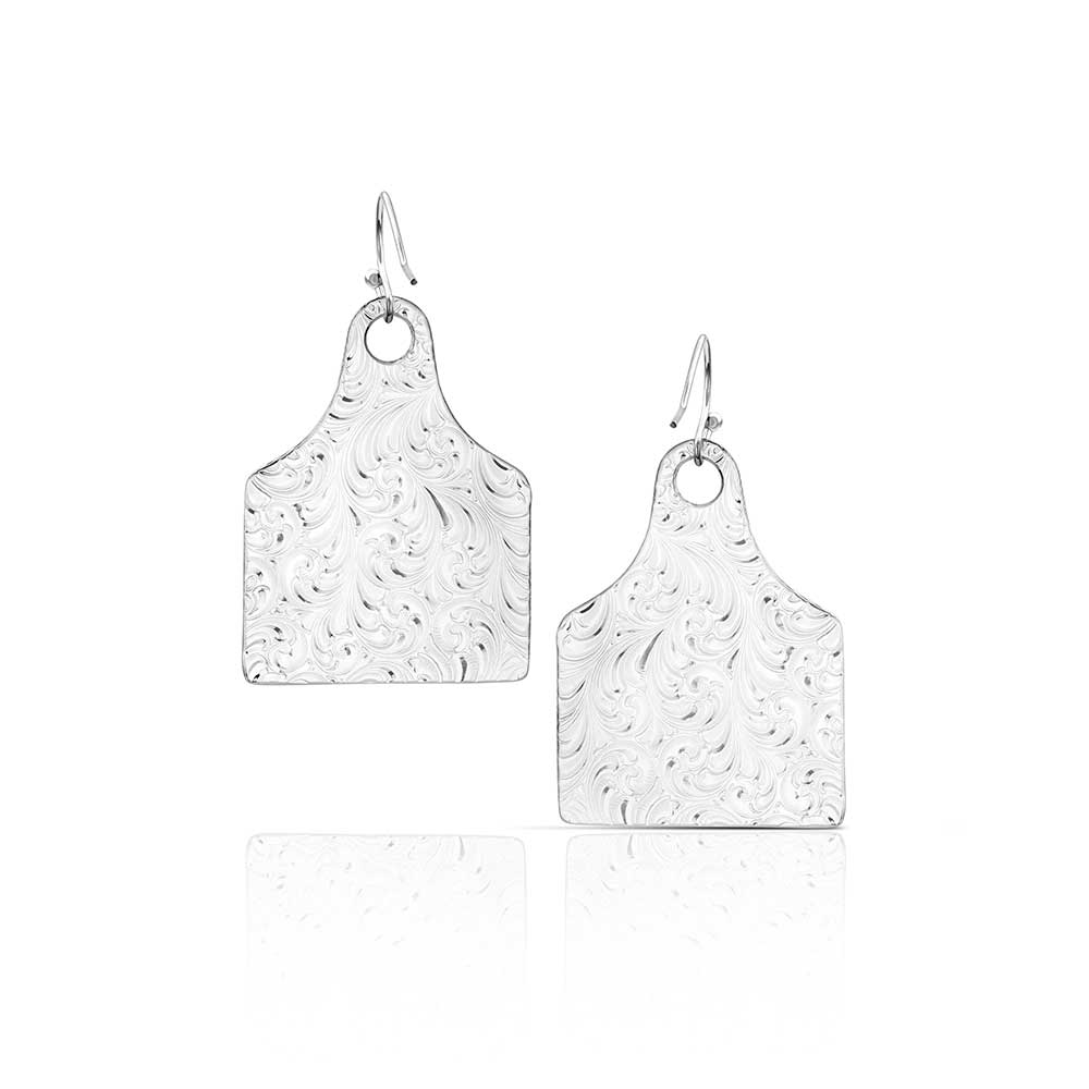 Montana Silversmith - Rural Route Tag Earrings