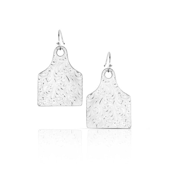 Montana Silversmith - Rural Route Tag Earrings