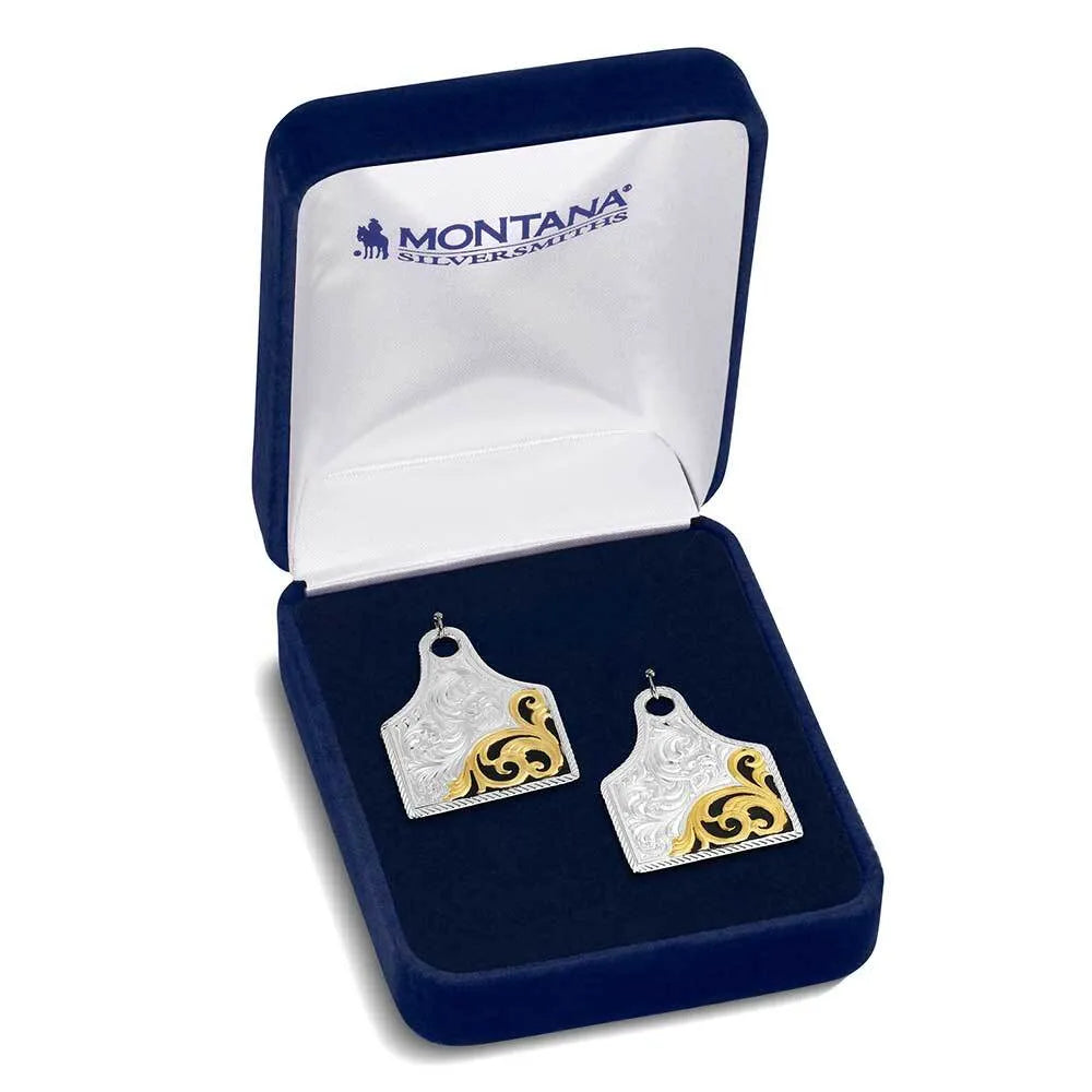Montana Silversmith - Rural Route Tag Earrings