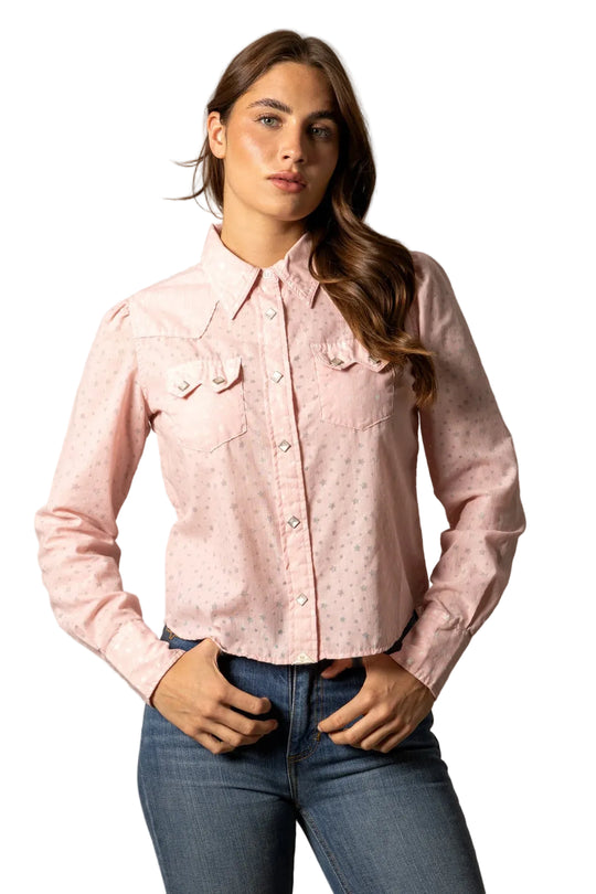 Kimes Ranch - Women's Etoile Blouse Light Pink