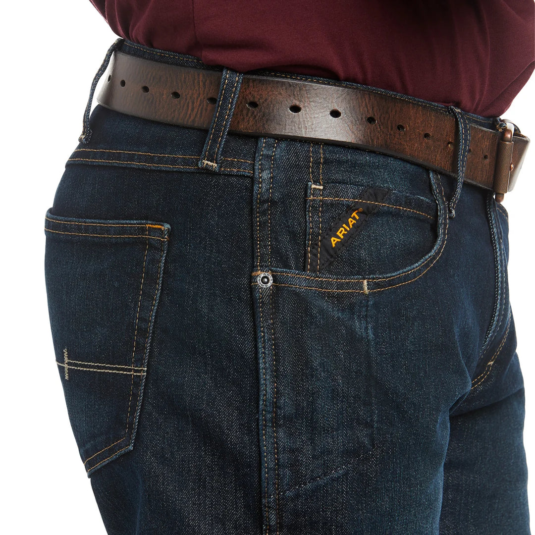 Ariat - Men's Rebar M5 Straight DuraStretch Edge Stackable Jean